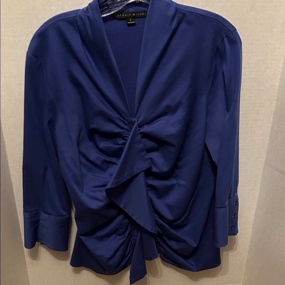 ANTONIO MELANI Blue Button Down Shirt